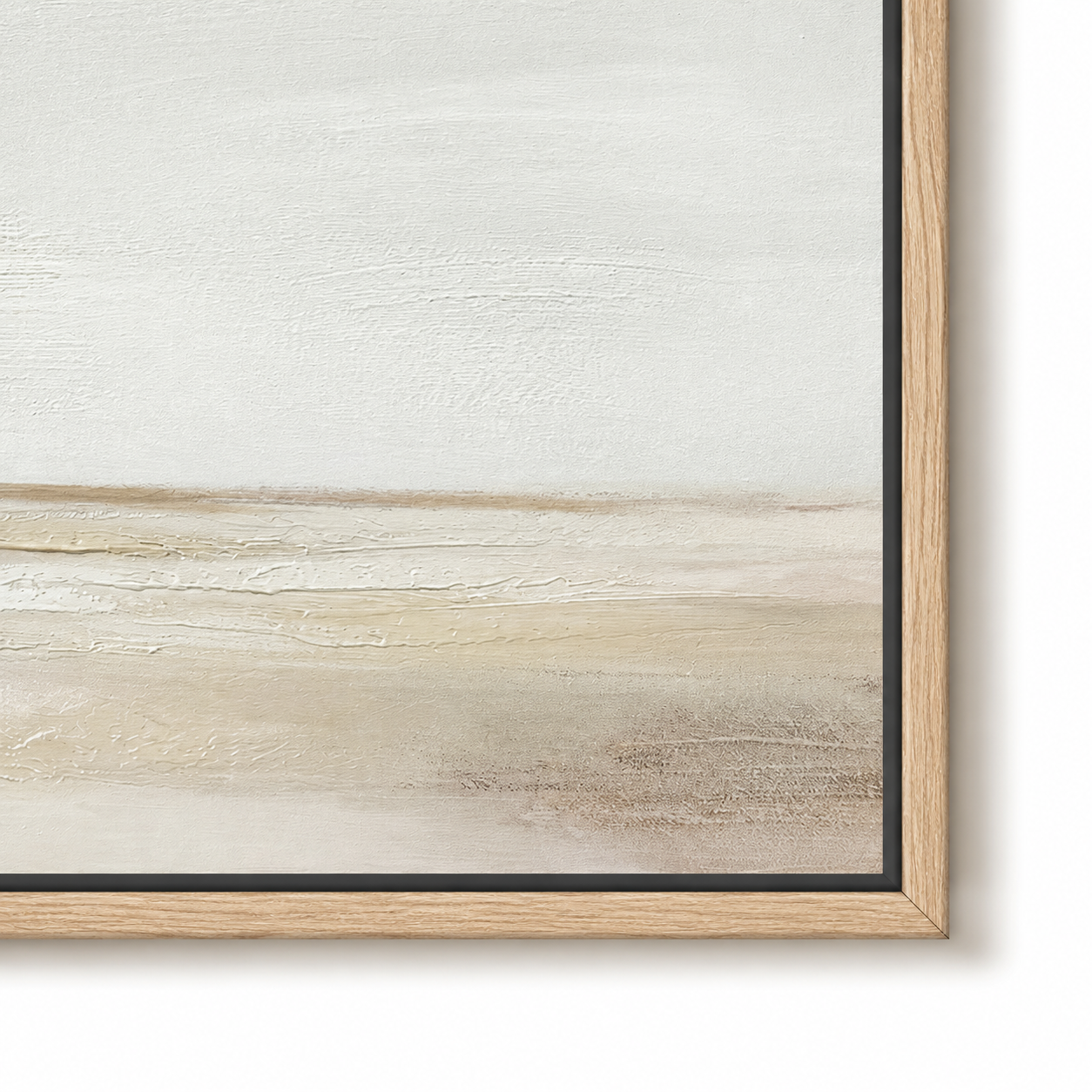 21270 Canvas Painting Light Wood Frame - 120 x 60cm