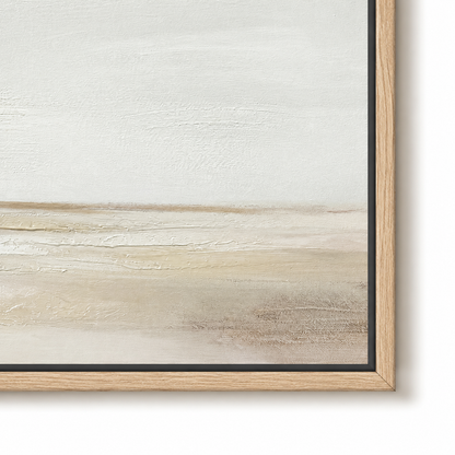 21270 Canvas Painting Light Wood Frame - 120 x 60cm
