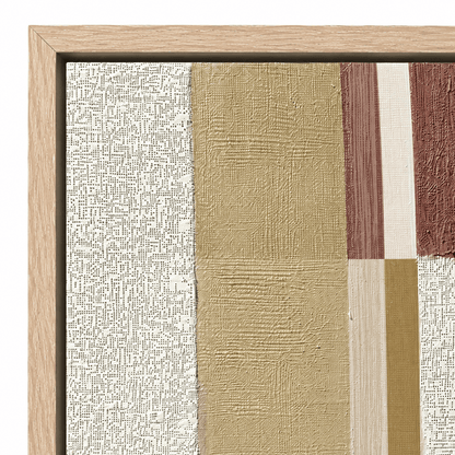 21280 Canvas Painting Light Wood Frame - 70 x 100cm