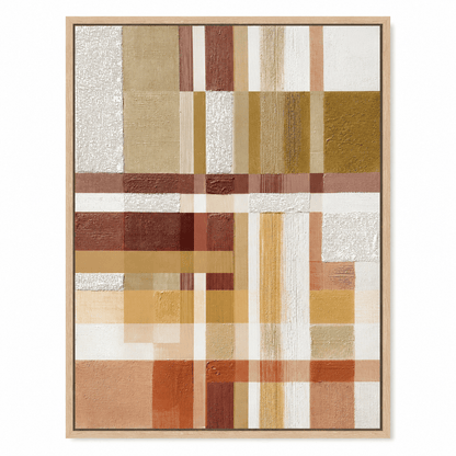 21280 Canvas Painting Light Wood Frame - 70 x 100cm