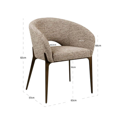 Active  -  Richmond Kenzi Dining Chair - Mocca  -  60487684