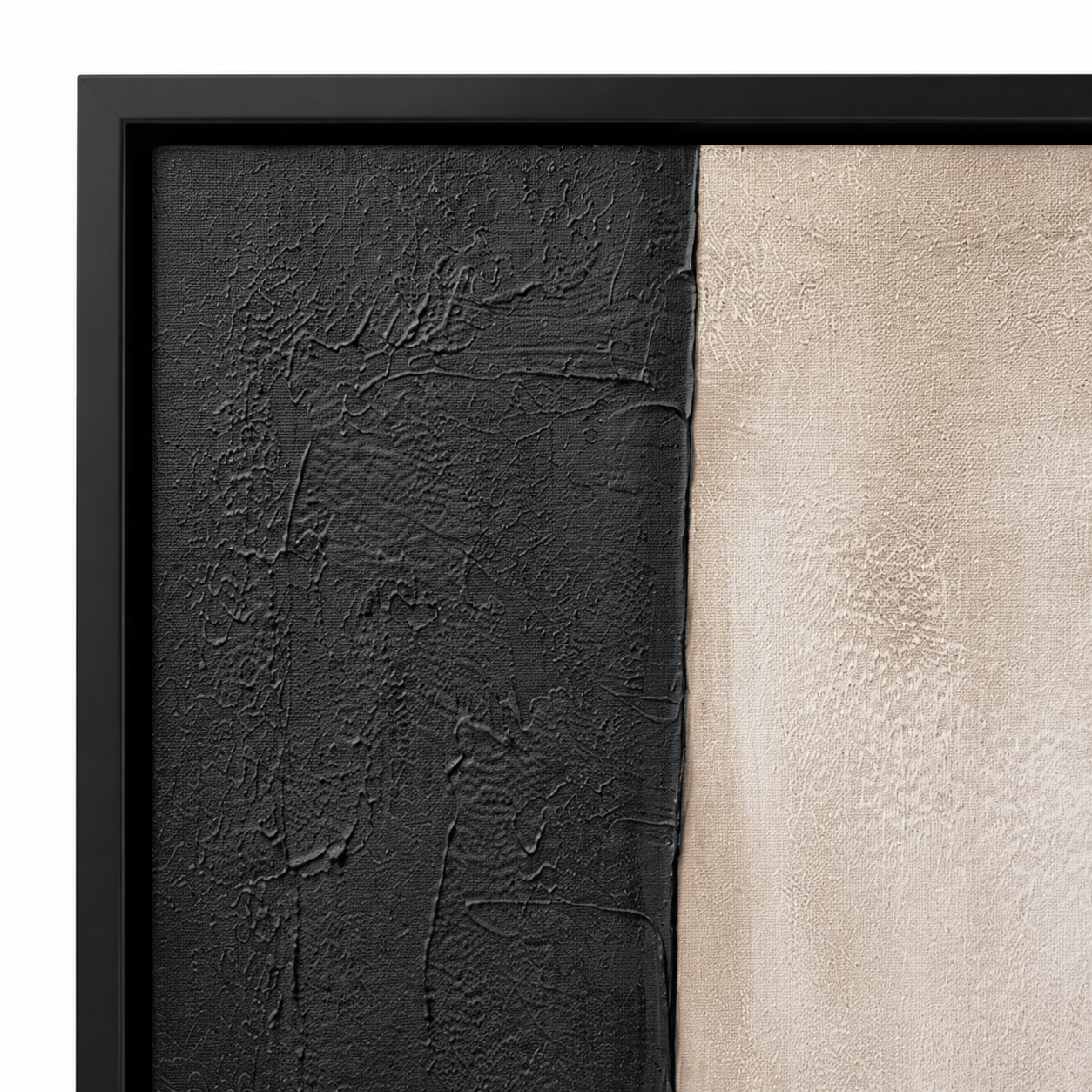 Pictures  -  21769 Canvas Painting Black Frame - 90 x 120cm  -  60485783