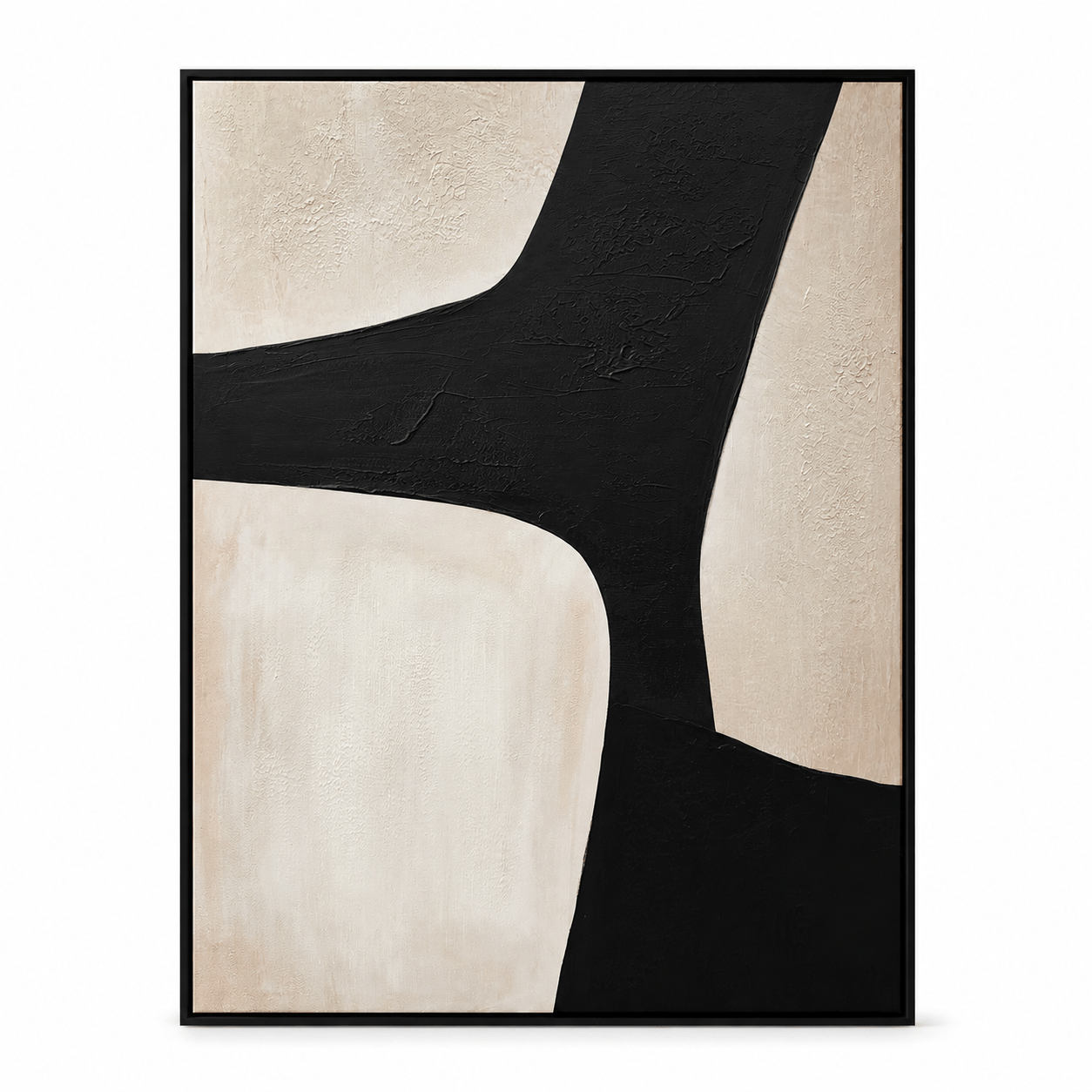 Pictures  -  21770 Canvas Painting Black Frame - 90 x 120cm  -  60485784