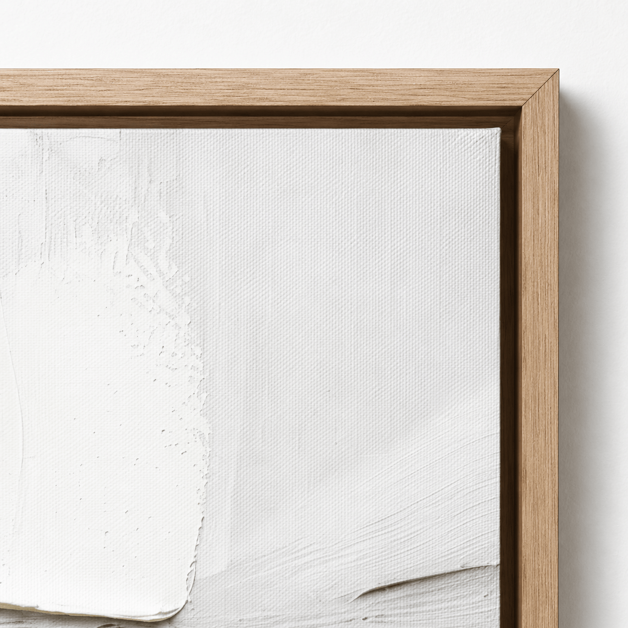 Pictures  -  21862 Canvas Painting Oak Frame - 75 x 100cm  -  60485788