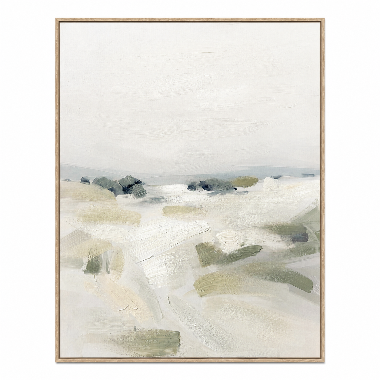 21945 Canvas Painting Light Wood Frame - 75 x 100cm