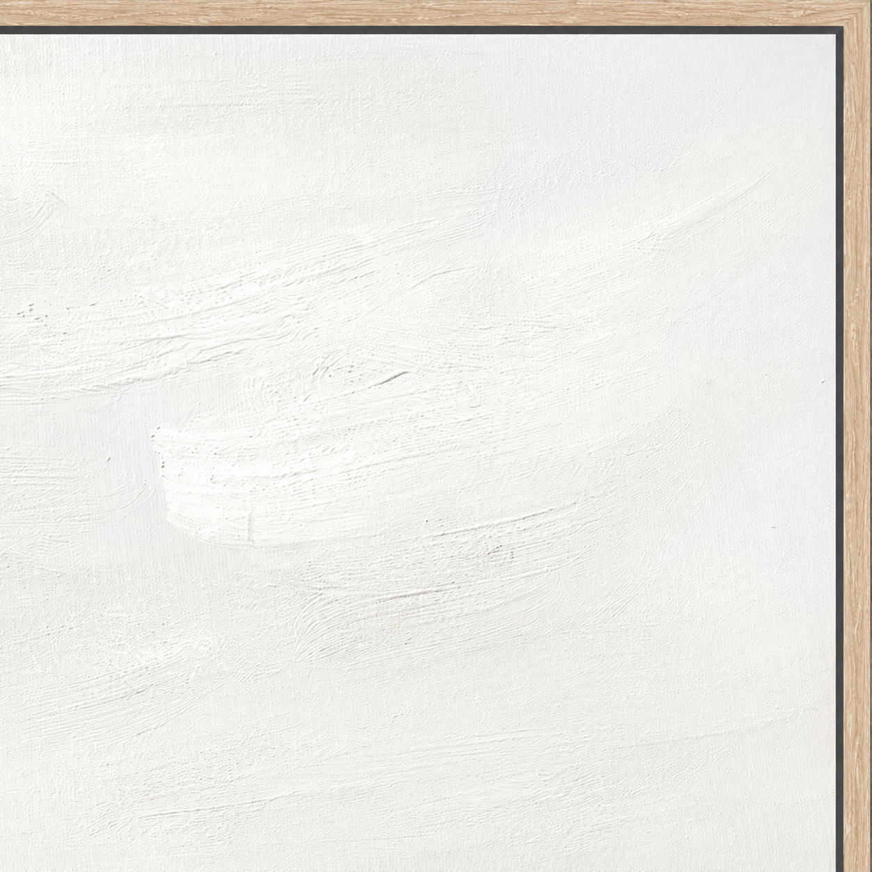 21946 Canvas Painting Light Wood Frame - 75 x 100cm