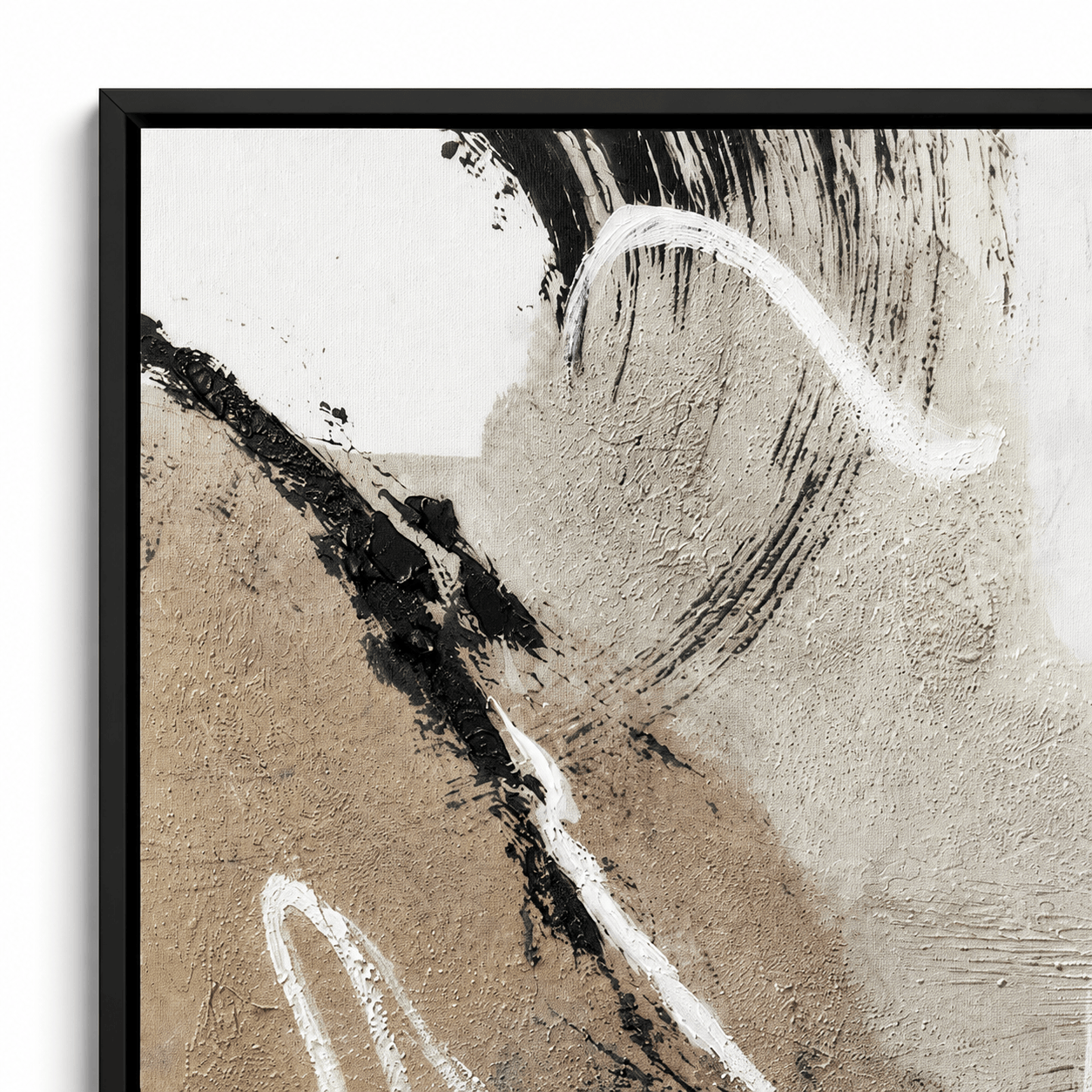 21987 Canvas Painting Black Frame - 80 x 120cm