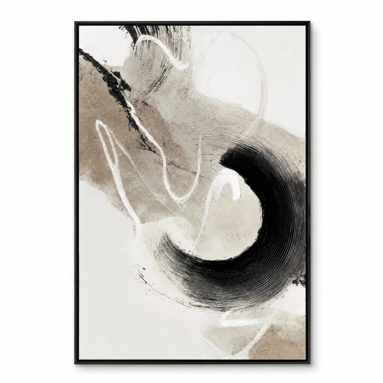 21987 Canvas Painting Black Frame - 80 x 120cm
