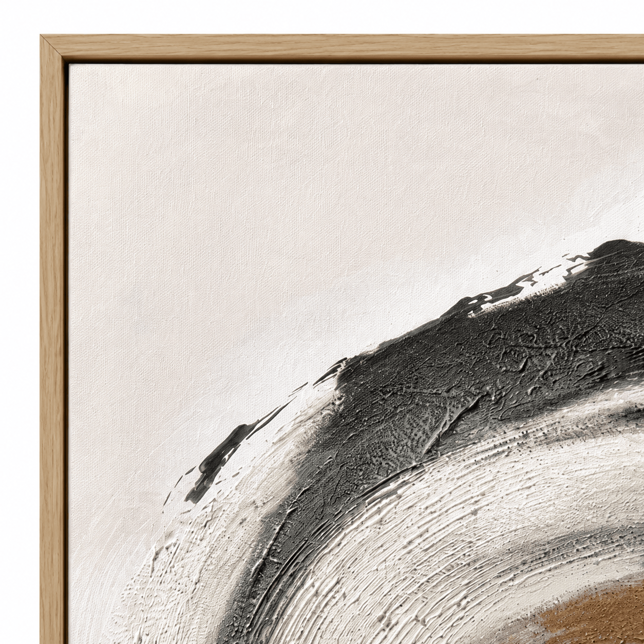 21989 Canvas Painting Oak Frame - 80 x 120cm