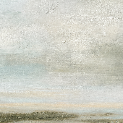 22037 Canvas Painting Light Wood Frame - 120 x 80cm