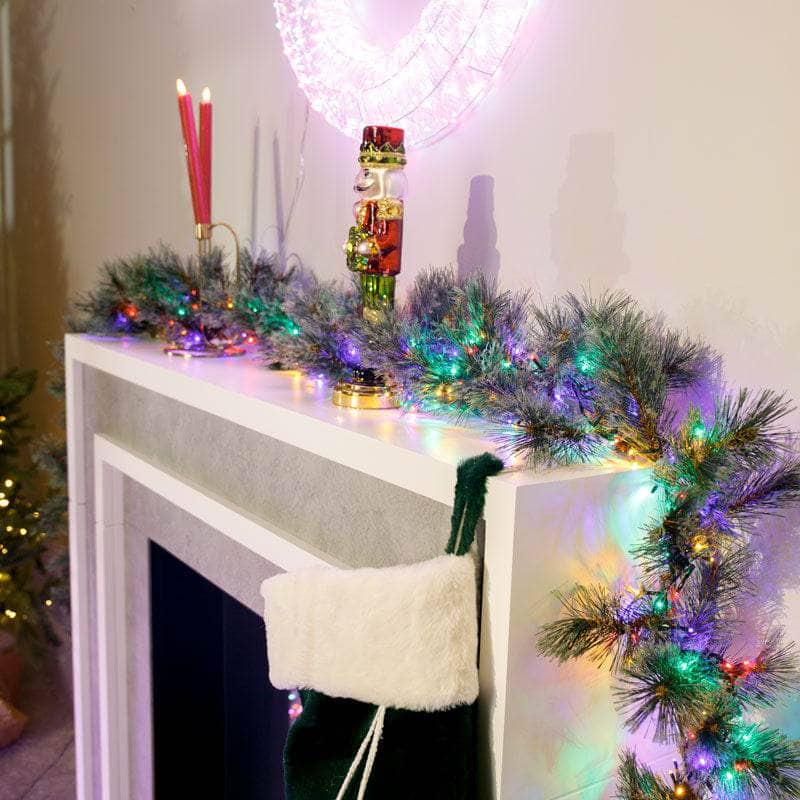 Christmas  - 240 LED Multicoloured Treebright Lights -  60008336