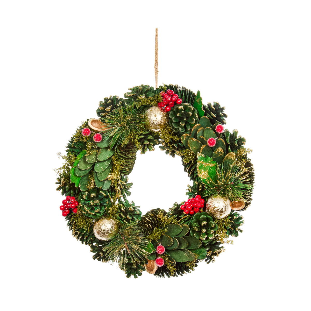 Christmas  -  BaublePine Wreath - 36cm  -  60487710