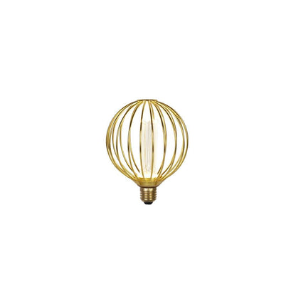 Lights  -  Globe Cage Lamp - Gold Metal  -  60014345