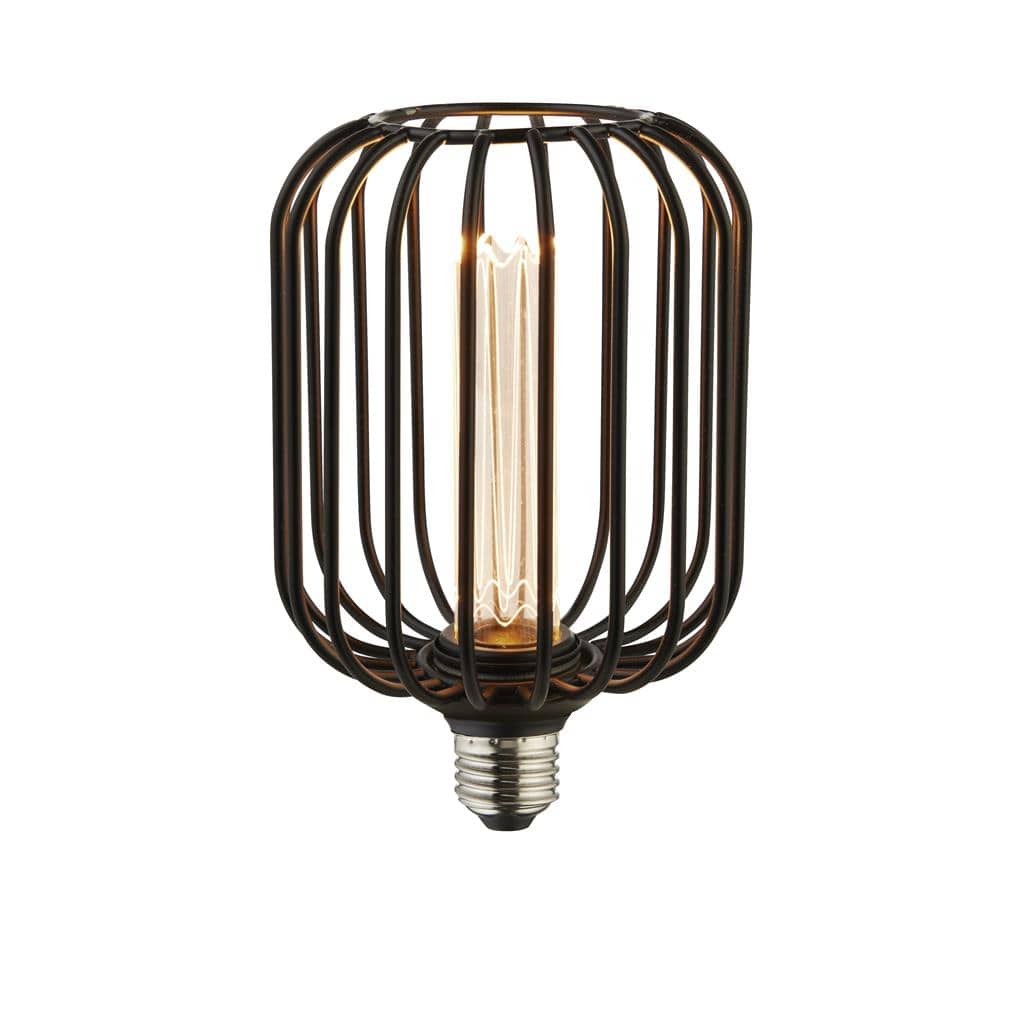 Lights  -  Drum Cage Lamp - Black Metal  -  60014297