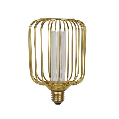 Lights  -  Drum Cage Lamp - Gold Metal  -  60014346