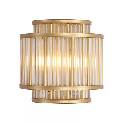 2 Light Wall Light - Gold