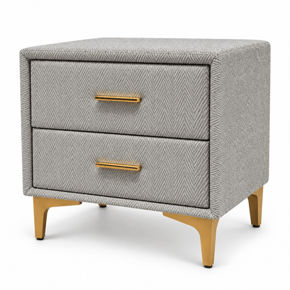 Furniture  -  Cologne Bedside Table - Grey  -  60487295