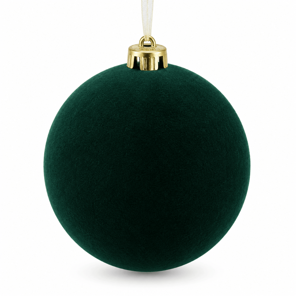Christmas  -  Green Velvet Bauble - 15cm  -  60486230