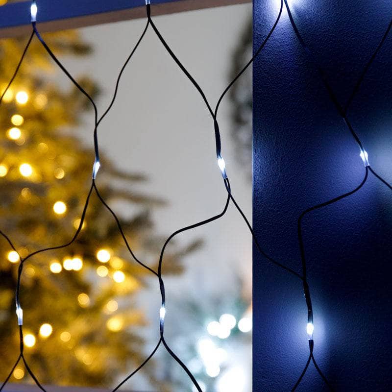 360 White Multi Action Led Christmas Net Light Taskers Online Store, Liverpool & Manchester