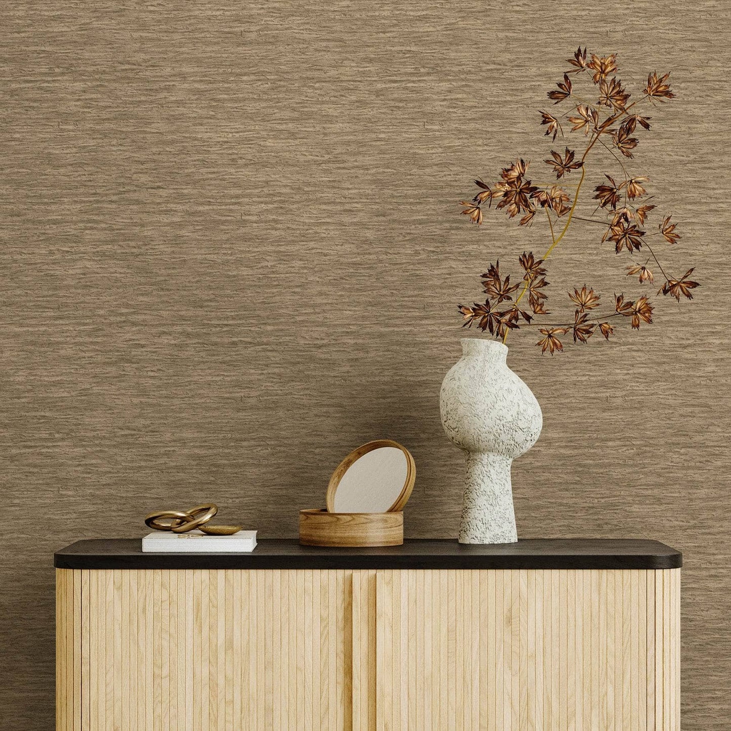 Wallpaper  -  Holden Ondulato Taupe Wallpaper - 36392  -  60013655