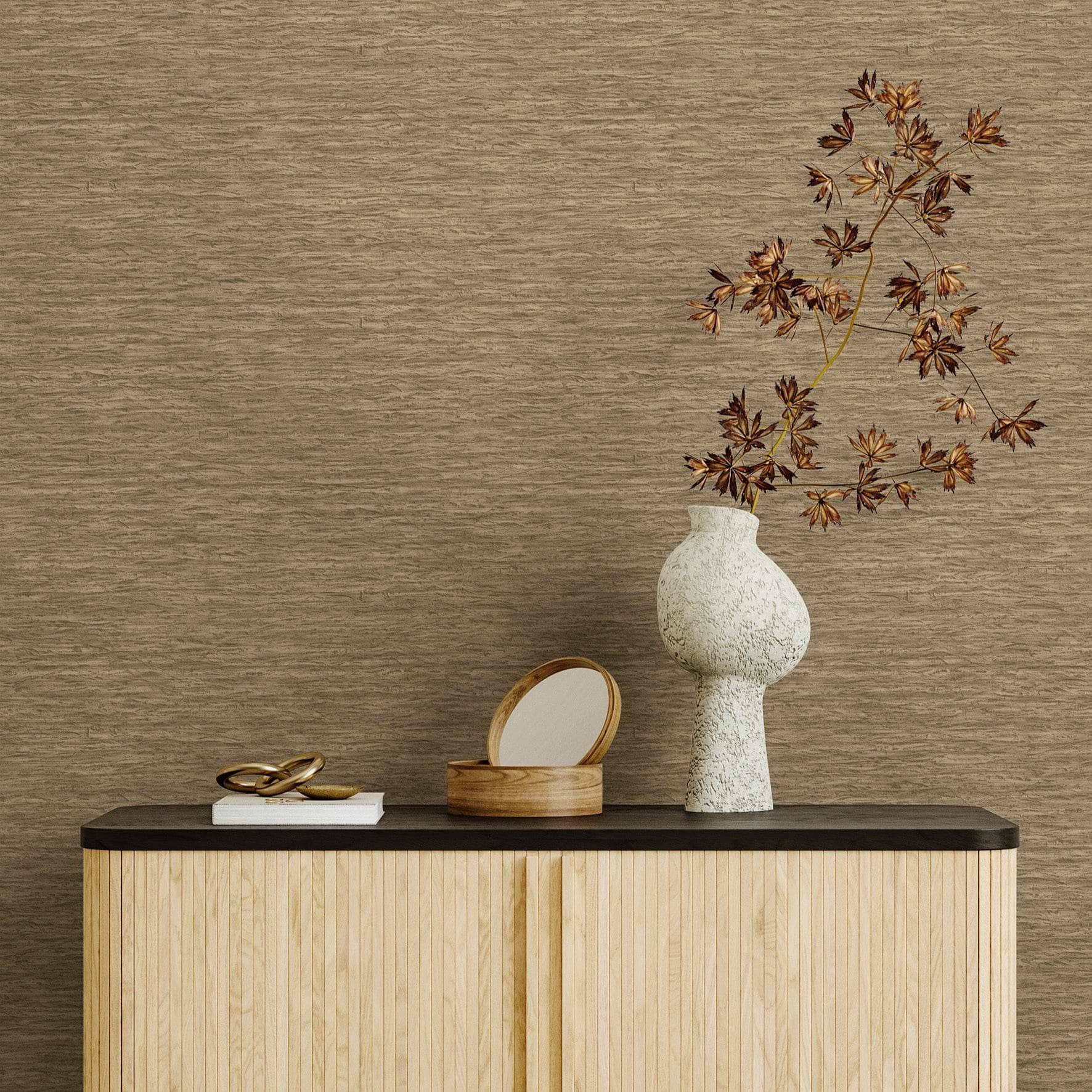 Wallpaper  -  Holden Ondulato Taupe Wallpaper - 36392  -  60013655