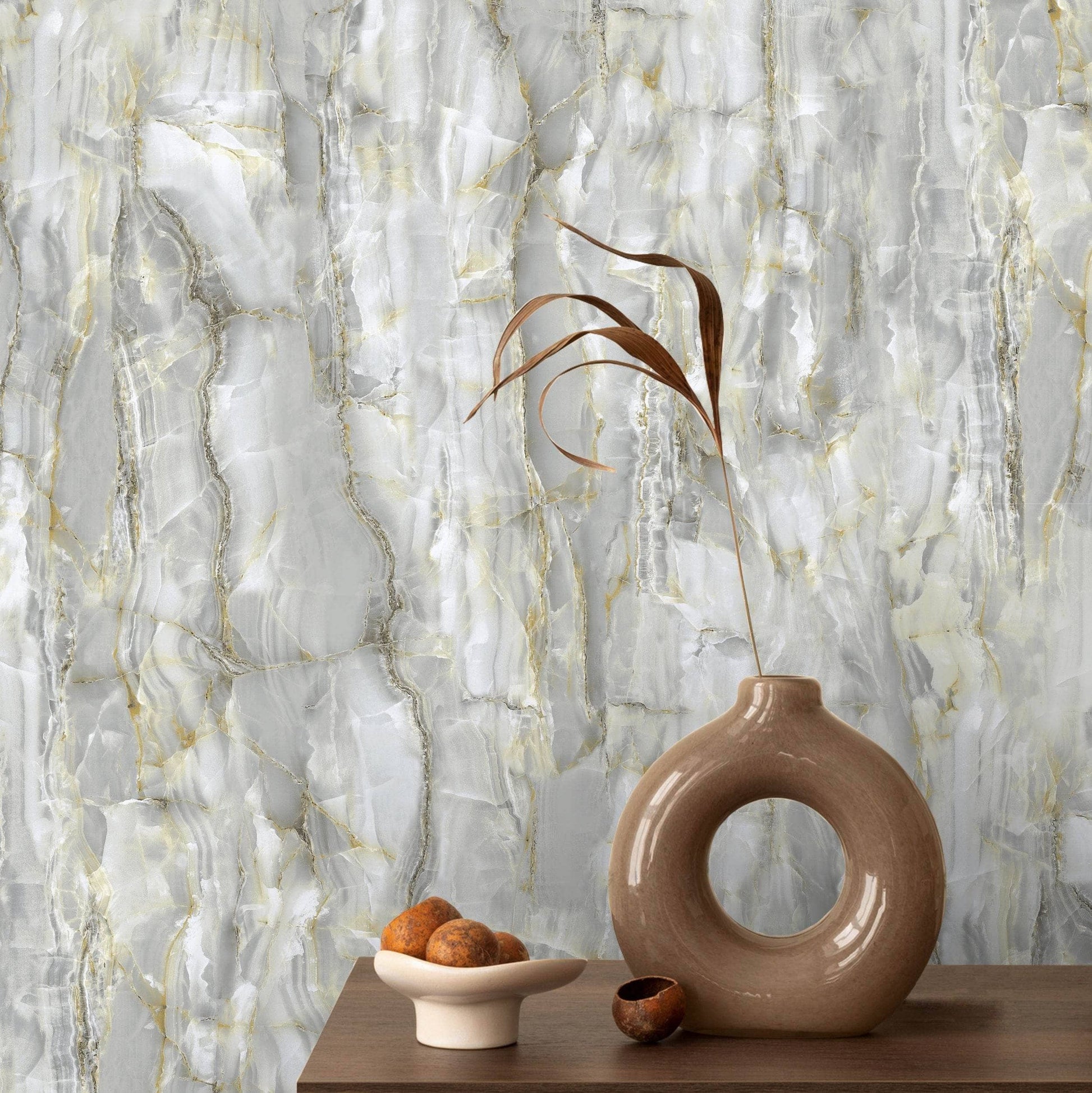 Wallpaper  -  Rasch Chiara Powder Blue Wallpaper - 400204  -  60345242