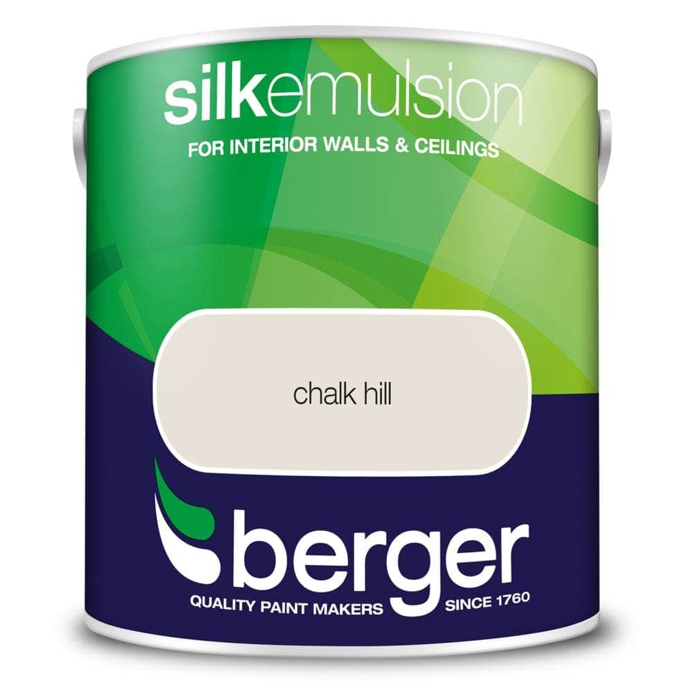 Paint  -  Berger Silk Emulsion 2.5L - Chalk Hill  -  50060914