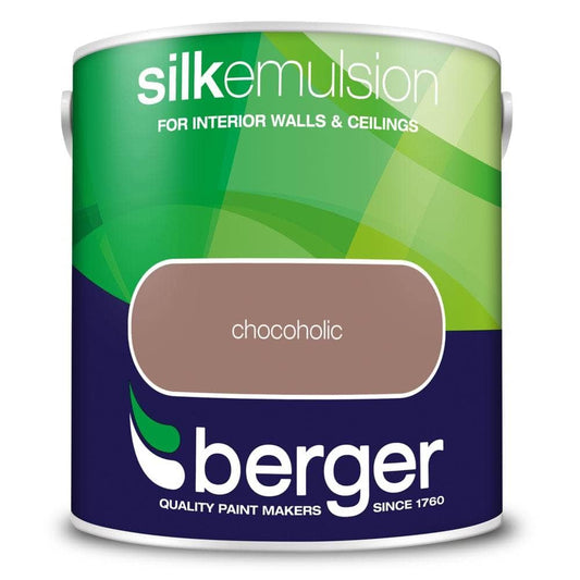 Paint  -  Berger Silk Emulsion 2.5L - Chocoholic  -  50060928