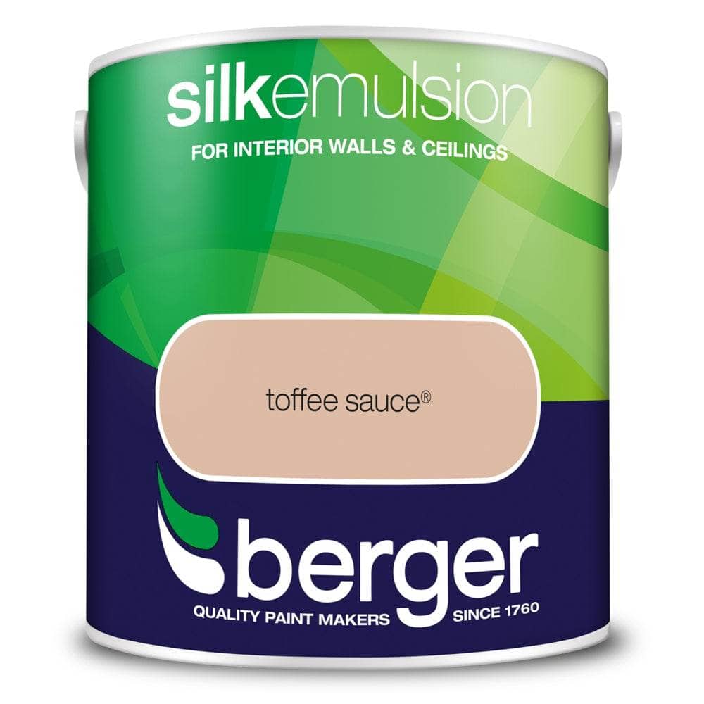 Paint  -  Berger Silk Emulsion 2.5L - Toffee Sauce  -  50091419