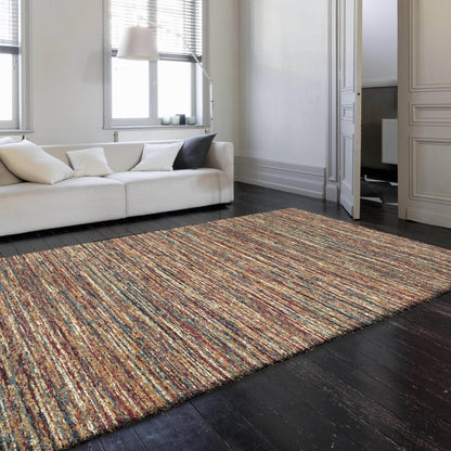 Rugs  -  Berber Style Rug Orange - Multiple Sizes  - 