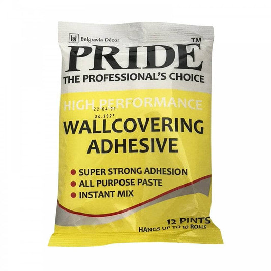 Wallpaper  -  Pride All Purpose Super Strong Wallpaper Adhesive Paste 12 Pint Mix  -  50109813
