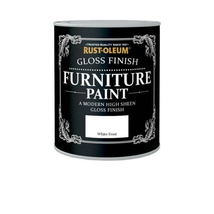 Paint  -  Rust-Oleum Gloss Furniture Paint 750ml - White Frost  -  50138290