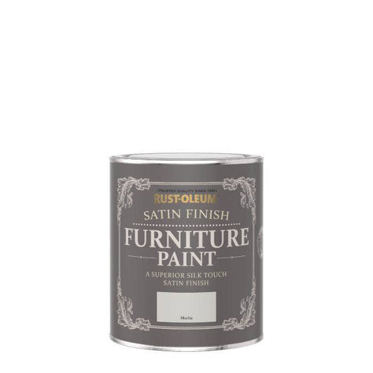 Paint  -  Rust-Oleum Satin Furniture Paint 750ml - Mocha  -  50138308
