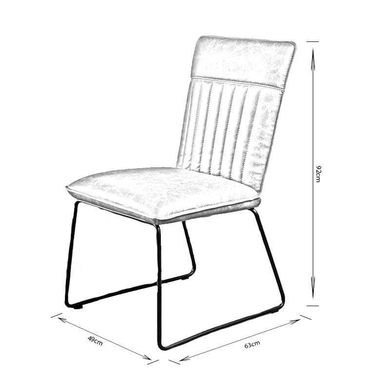Furniture  -  Hooper Tan Dining Chair  -  50141401