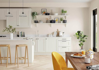 Paint  -  Dulux Easycare Kitchen 2.5L Matt Emulsion - Almond White  -  50141728