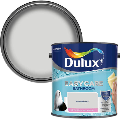 Paint  -  Dulux Easy Care Bathroom 2.5L - Polished Pebble  -  50141745