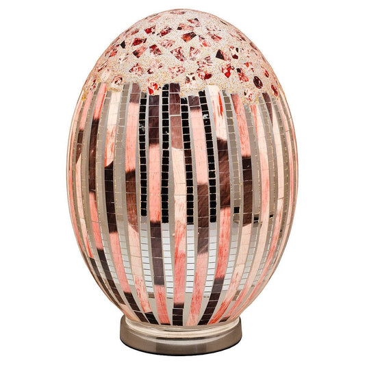  -  Mosaic Art Deco Egg Lamp  -  50153420