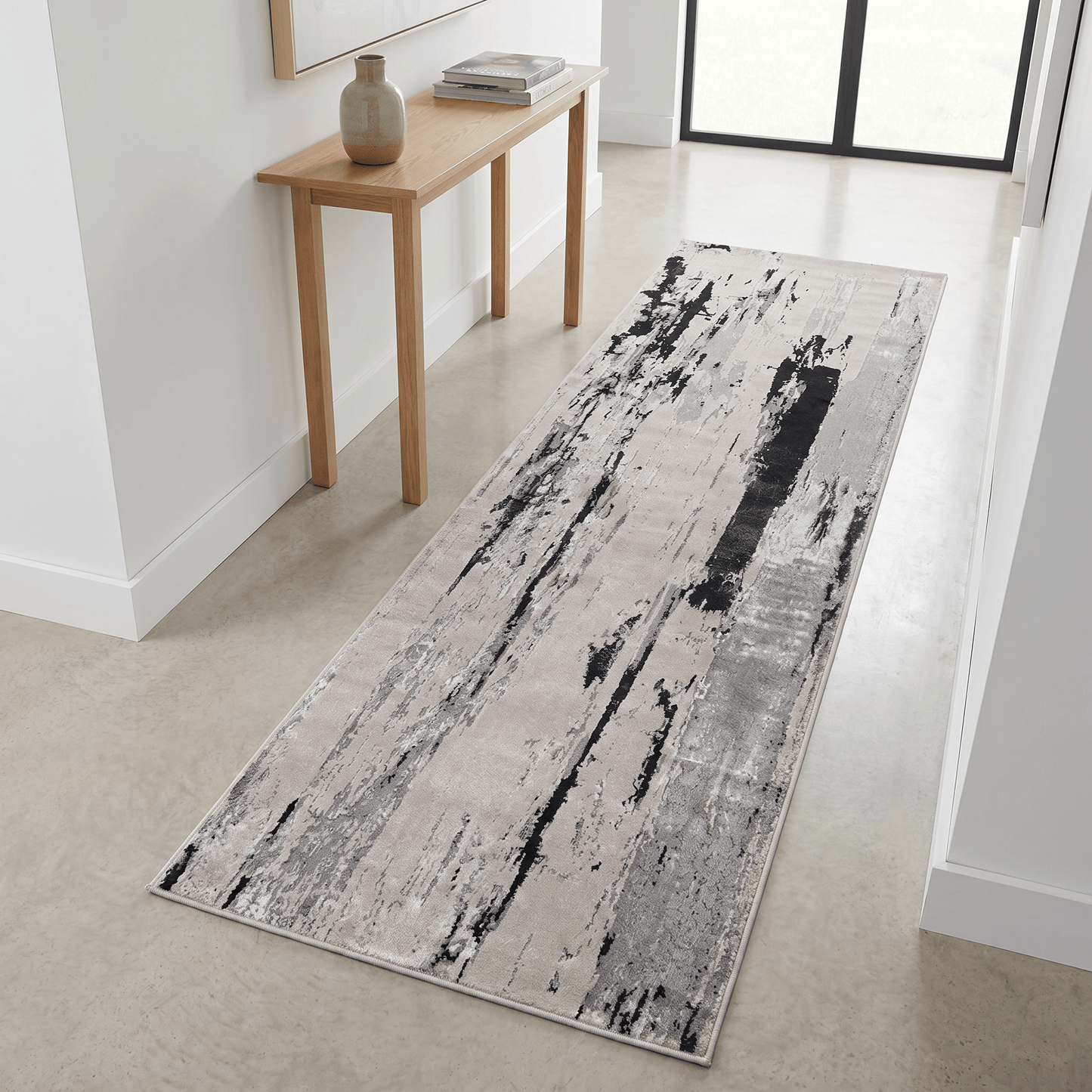 Asiatic Aurora 66cm x 240cm Runner - Glacier