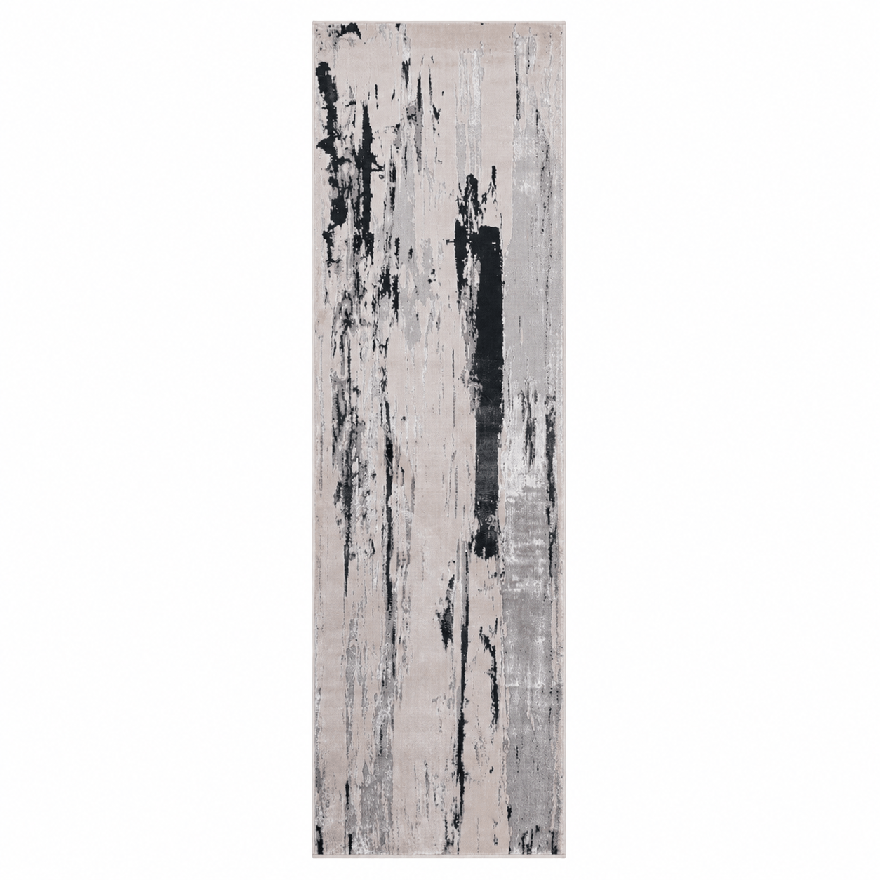 Rugs  -  Asiatic Aurora 66cm x 240cm Runner - Glacier  -  50155782