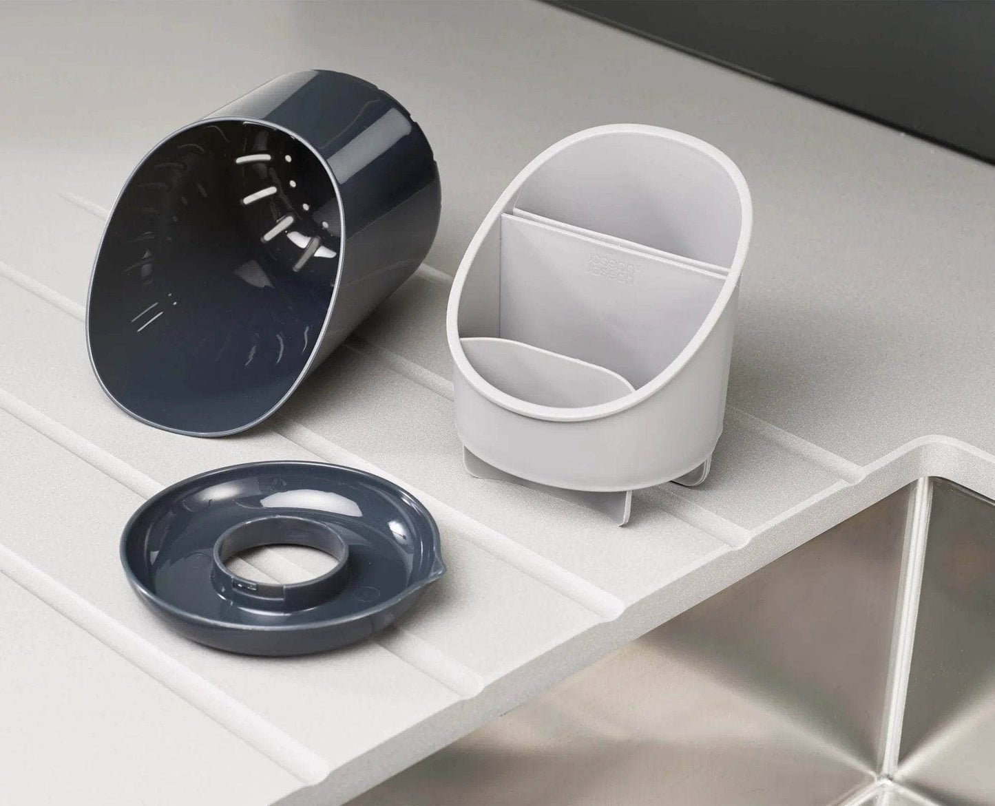  -  Joseph Joseph Dock Cutlery Drainer - Grey  -  50155900