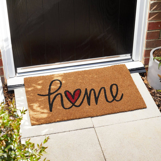 Rugs  -  Home Is Where The Heart Is Doormat - 45 x 75cm  -  50155454