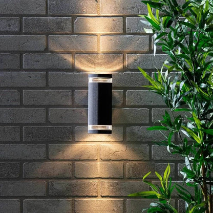 Lights  -  Montpellier Up/Down Black Outdoor Wall Light  -  60000016