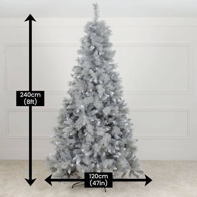 Christmas  -  Alpine Silver 8ft Christmas Tree  -  60001096