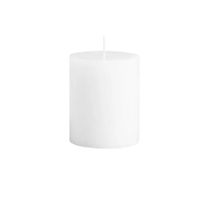 Homeware  -  Cidex 6.5 x 10cm Pillar Candle - White  -  60001387