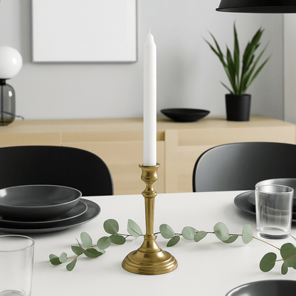 Homeware  -  Rustic Candle - White  -  60001391