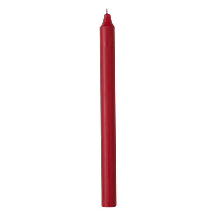 Homeware  -  Rustic Candle - Red  -  60001395