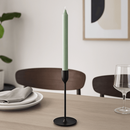 Homeware  -  Rustic Candle - Dusty Green  -  60001399