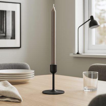 Homeware  -  Rustic Candle - Light Grey  -  60001401
