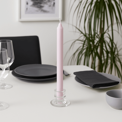 Homeware  -  Rustic Candle - Light Pink  -  60001403