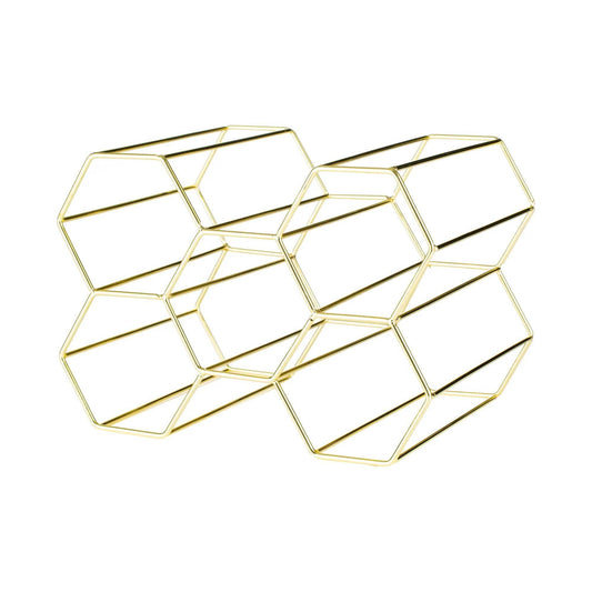 Kitchenware  -  Gold Bottle Rack  -  60001525